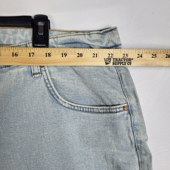 Wild Fable Jeans Women's Plus Size 24 Blue Distressed Super High Rise Straight - Picture 5 of 8